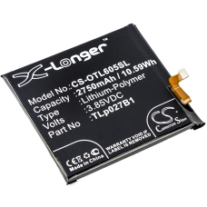 Kompatibilní náhrada baterie za Alcatel CAC2710006C1,TLP027A1,TLP027B1