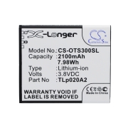 CS-OTS300SL<br />Baterie do   nahrazuje baterii TLi020A1
