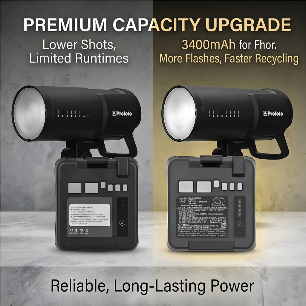Baterie kompatibilní s Profoto CS-PFB110XL