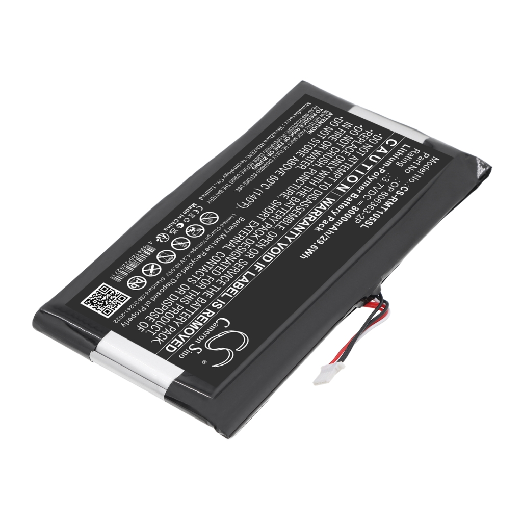 Baterie kompatibilní s Rand mcnally CS-RMT105SL