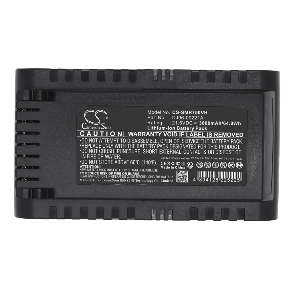 Cameron Sino CS-SMR750VH baterie s nápisem 'HIGH QUALITY BATTERY'