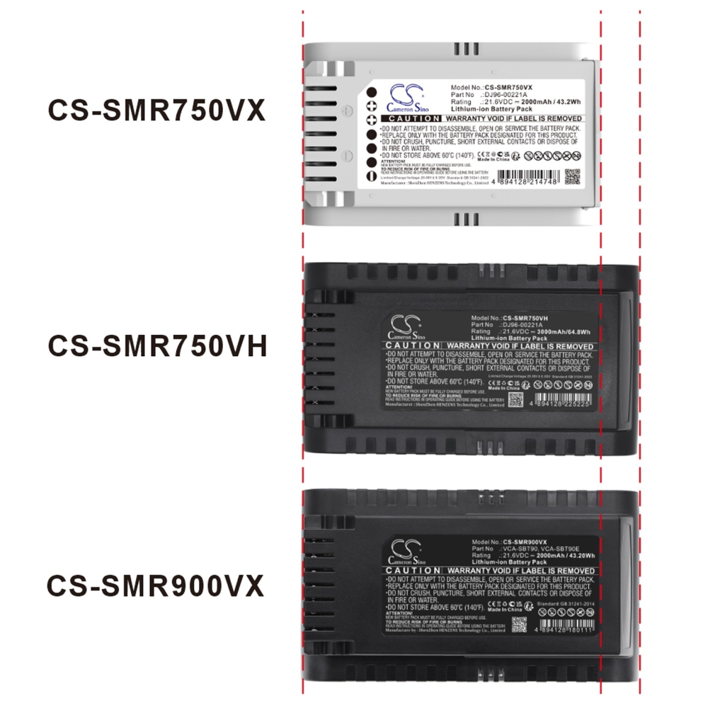 Baterie kompatibilní s Samsung CS-SMR750VX