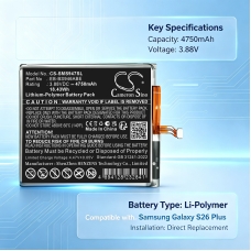 Kompatibilní náhrada baterie za Samsung EB-BS946ABE,GH82-39124A