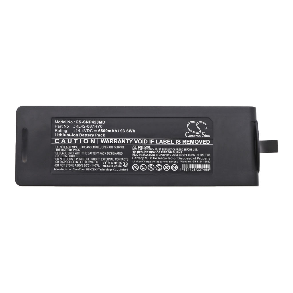 Baterie kompatibilní s Sonoscape CS-SNP420MD