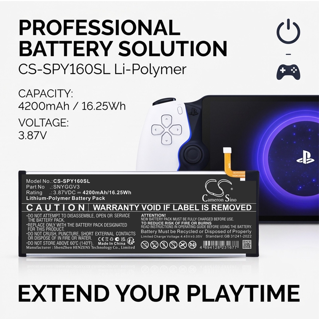 Baterie Nahrazuje Sony SNYGGV3