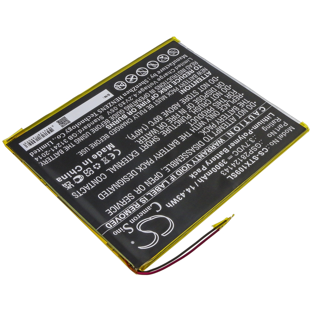 Baterie kompatibilní s Smartab CS-STX109SL