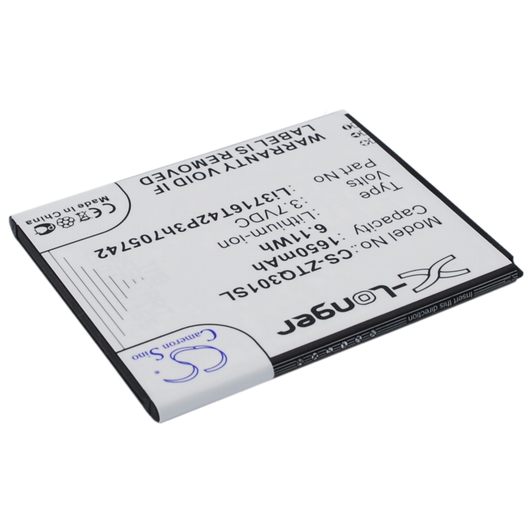 Baterie kompatibilní s ZTE A+world CS-ZTQ301SL
