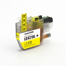 Kompatibilní s Brother LC-421XL / 10ml Inkoust Žlutá (Inkoustové kazety - Barvivo)