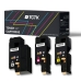 TCTK Toner 106R02759 sada 3 ks černá purpurová žlutá kompatibilní s Xerox Phaser 6020 6020BI 6022, pro WorkCentre 6025 6027
