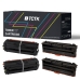 TCTK Toner CLT-K506L sada 3 ks černá purpurová žlutá kompatibilní s Samsung CLP-680 CLP-680DW CLP-680DW/GOV CLP-680ND CLP-680ND/GOV CLX-6260 CLX-6260FD CLX-6260FR CLX-6260FW, nahrazuje SU171A