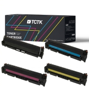 TCTK Toner 207X sada 4 ks CMYK kompatibilní s HP Color LaserJet Pro M255dn M255dw M255nw, pro Color LaserJet Pro MFP M282nw M283cdw M283fdn M283fdw, nahrazuje W2210X
