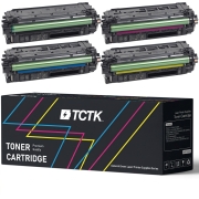 TCTK Toner 212X sada 4 ks CMYK kompatibilní s HP Color LaserJet Enterprise Flow MFP M554 M578c, pro Color LaserJet Enterprise M554 M554dn M555 M555dn M555x, nahrazuje W2120X
