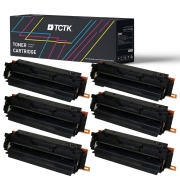 TCTK Toner 055 sada 4 ks CMYK kompatibilní s Canon Color imageCLASS MF741Cdw MF743Cdw MF746Cdw, pro Color imageCLASS MFP MF745Cdw, pro i-SENSYS LBP-662 Cdw, nahrazuje 3016C002