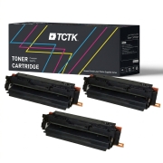 TCTK Toner 055H sada 3 ks černá azurová purpurová kompatibilní s Canon Color imageCLASS MF741Cdw MF743Cdw MF746Cdw, pro Color imageCLASS MFP MF745Cdw, pro i-SENSYS LBP-662 Cdw, nahrazuje 3020C002