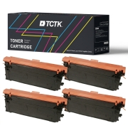 TCTK Toner 064 sada 4 ks CMYK kompatibilní s Canon i-SENSYS LBP722Cdw LBP732Cdw MF832Cdw MF842Cdw, nahrazuje 4937C001