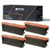 TCTK Toner 064 sada 4 ks CMYK kompatibilní s Canon i-SENSYS LBP722Cdw LBP732Cdw MF832Cdw MF842Cdw, nahrazuje 4937C001