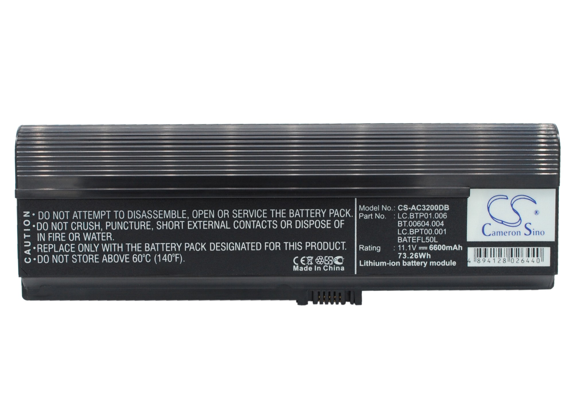 Cameron Sino CS-AC3200DB 11.1V Li-ion 6600mAh černá - neoriginální