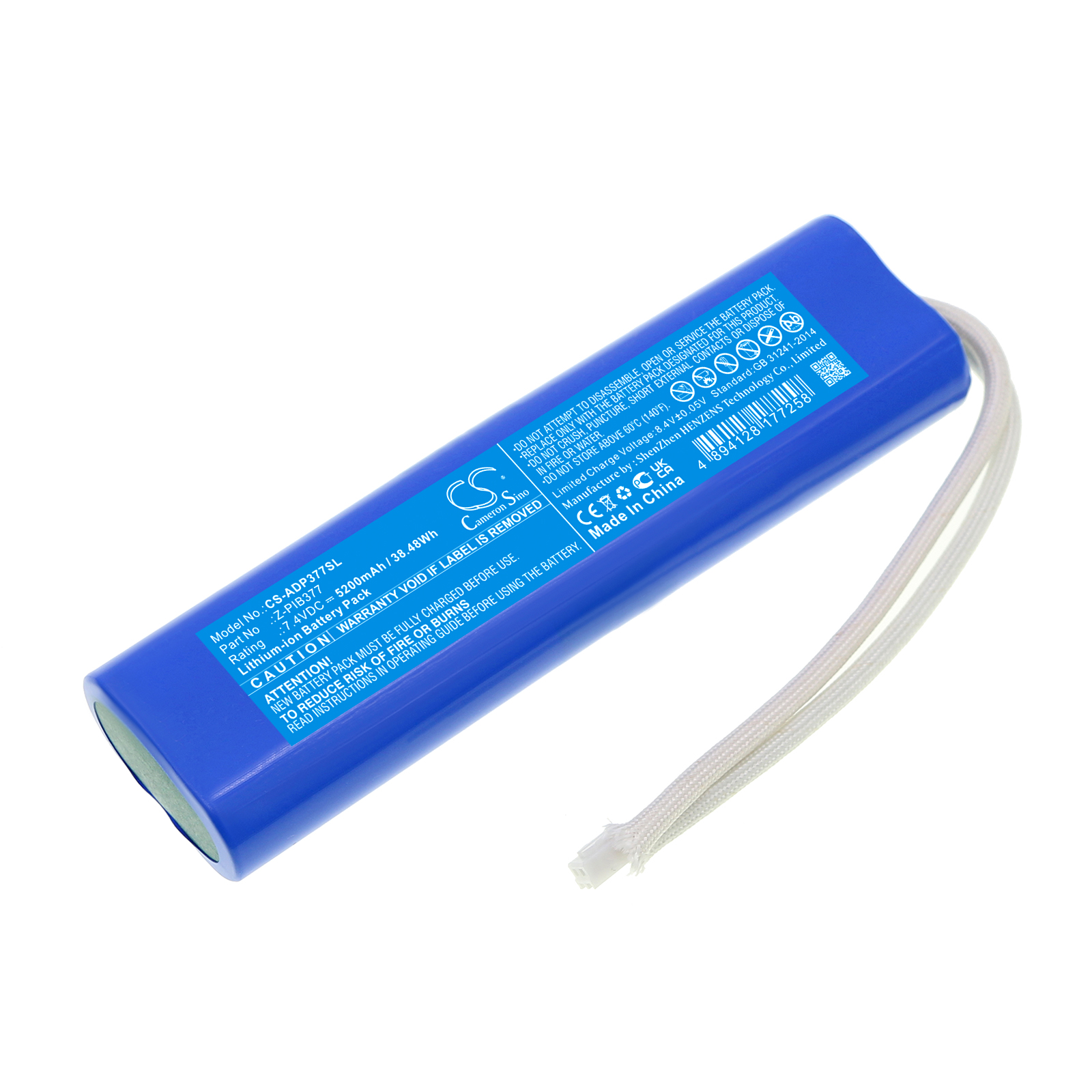 Cameron Sino CS-ADP377SL 7.4V Li-ion 5200mAh modrá - neoriginální