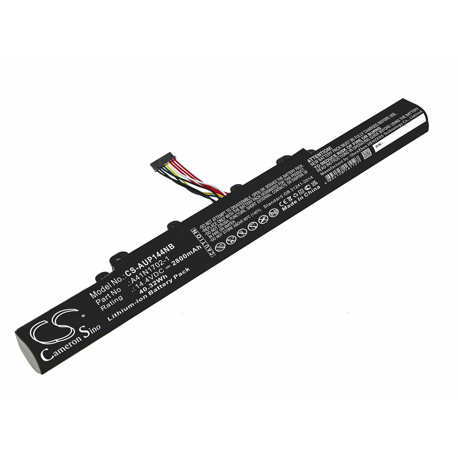 Cameron Sino CS-AUP144NB 14.4V Li-ion 2800mAh černá - neoriginální