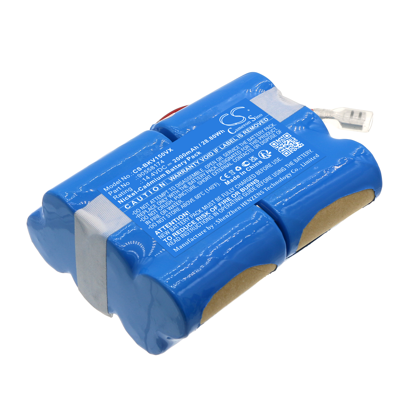 Cameron Sino CS-BKV150VX 14.4V Ni-CD 2000mAh modrá - neoriginální