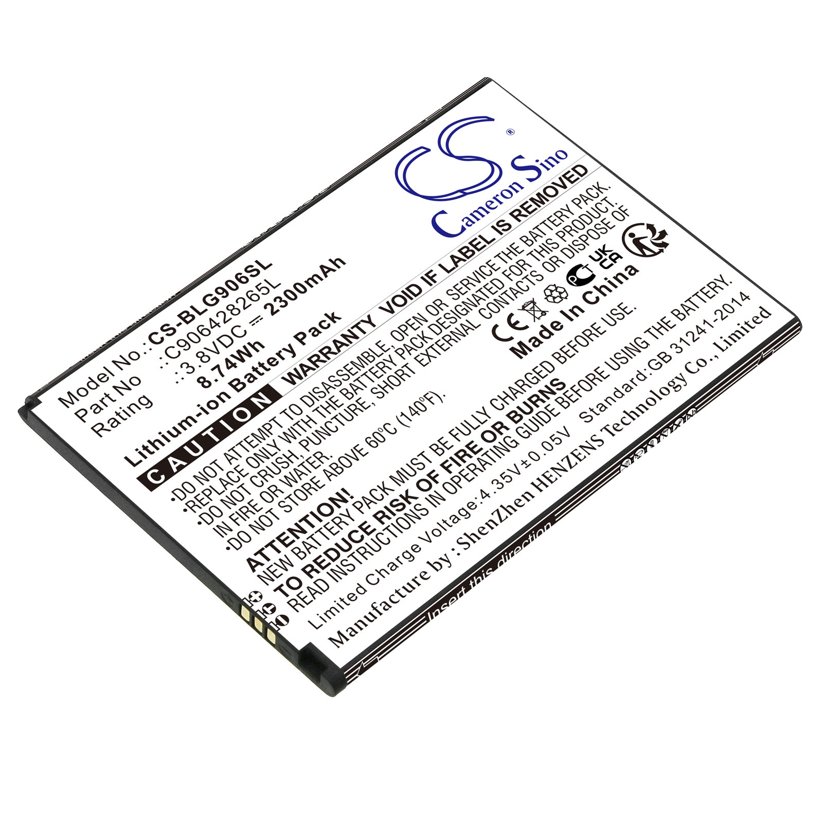 Cameron Sino CS-BLG906SL - neoriginální