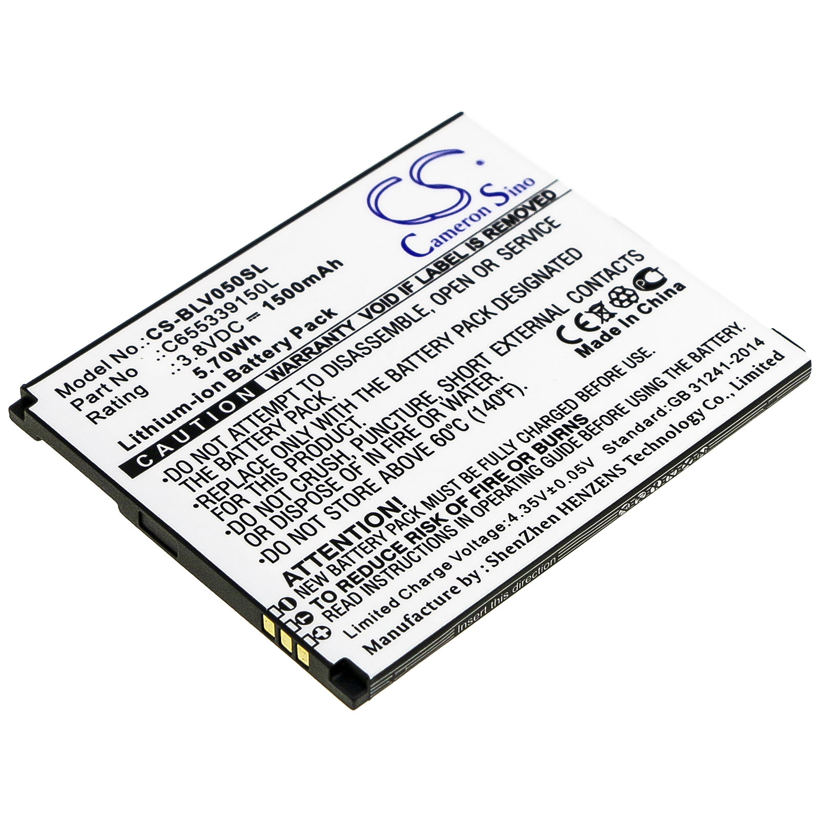 Cameron Sino CS-BLV050SL - neoriginální