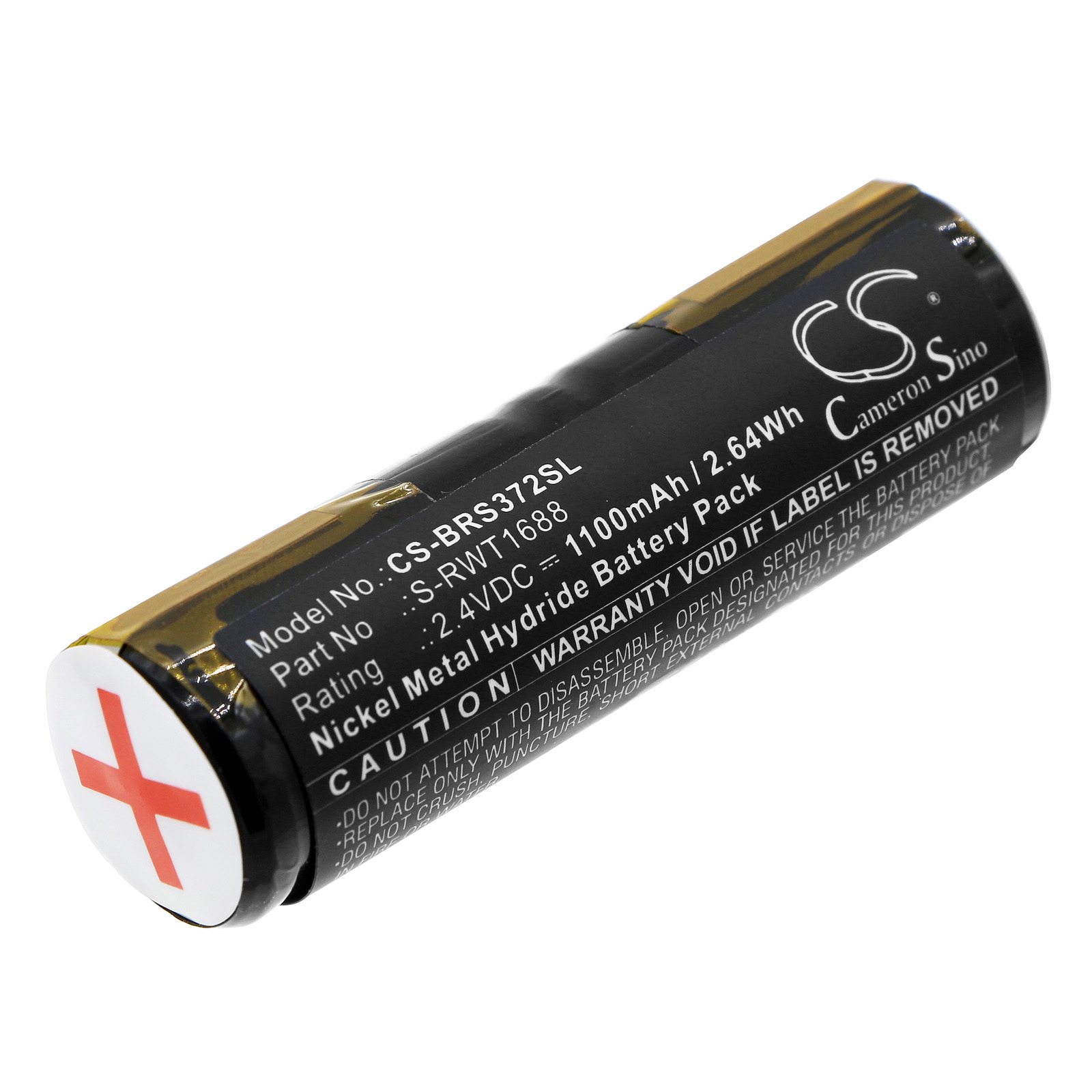 Cameron Sino CS-BRS372SL 2.4V Ni-MH 1100mAh černá - neoriginální