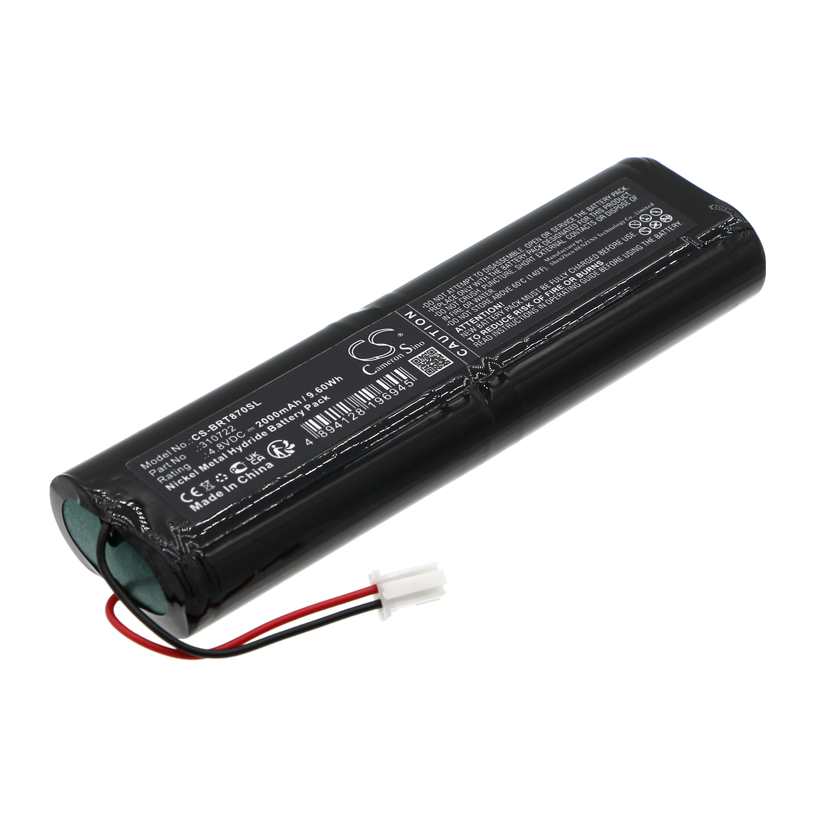 Cameron Sino CS-BRT870SL 4.8V Ni-MH 2000mAh černá - neoriginální