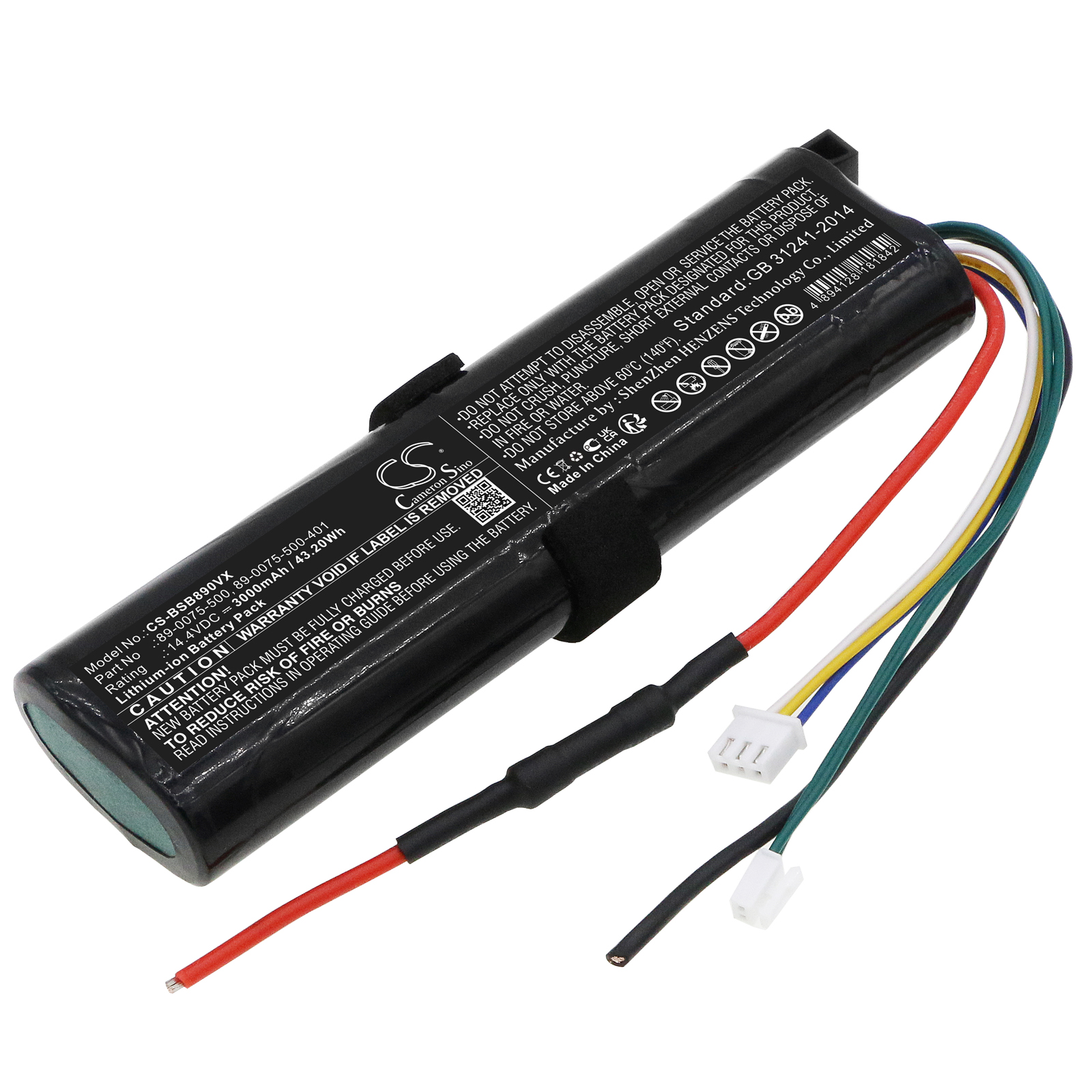 Cameron Sino CS-BSB890VX 14.4V Li-ion 3000mAh černá - neoriginální