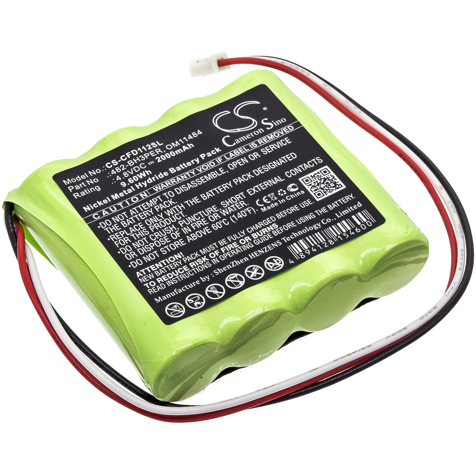 Cameron Sino CS-CFD112SL 4.8V Ni-MH 2000mAh modrá - neoriginální