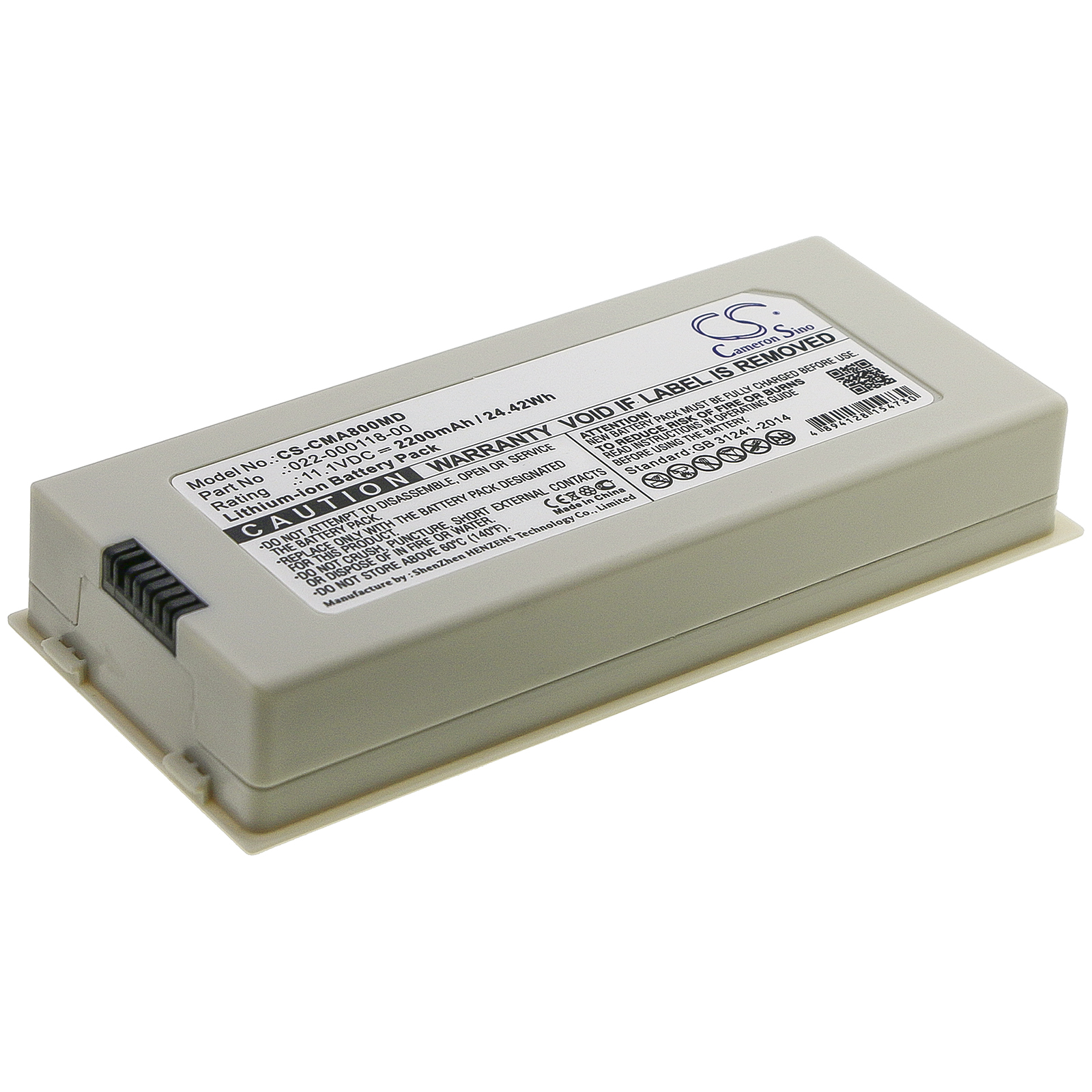 Cameron Sino CS-CMA800MD 11.1V Li-ion 2200mAh šedá - neoriginální