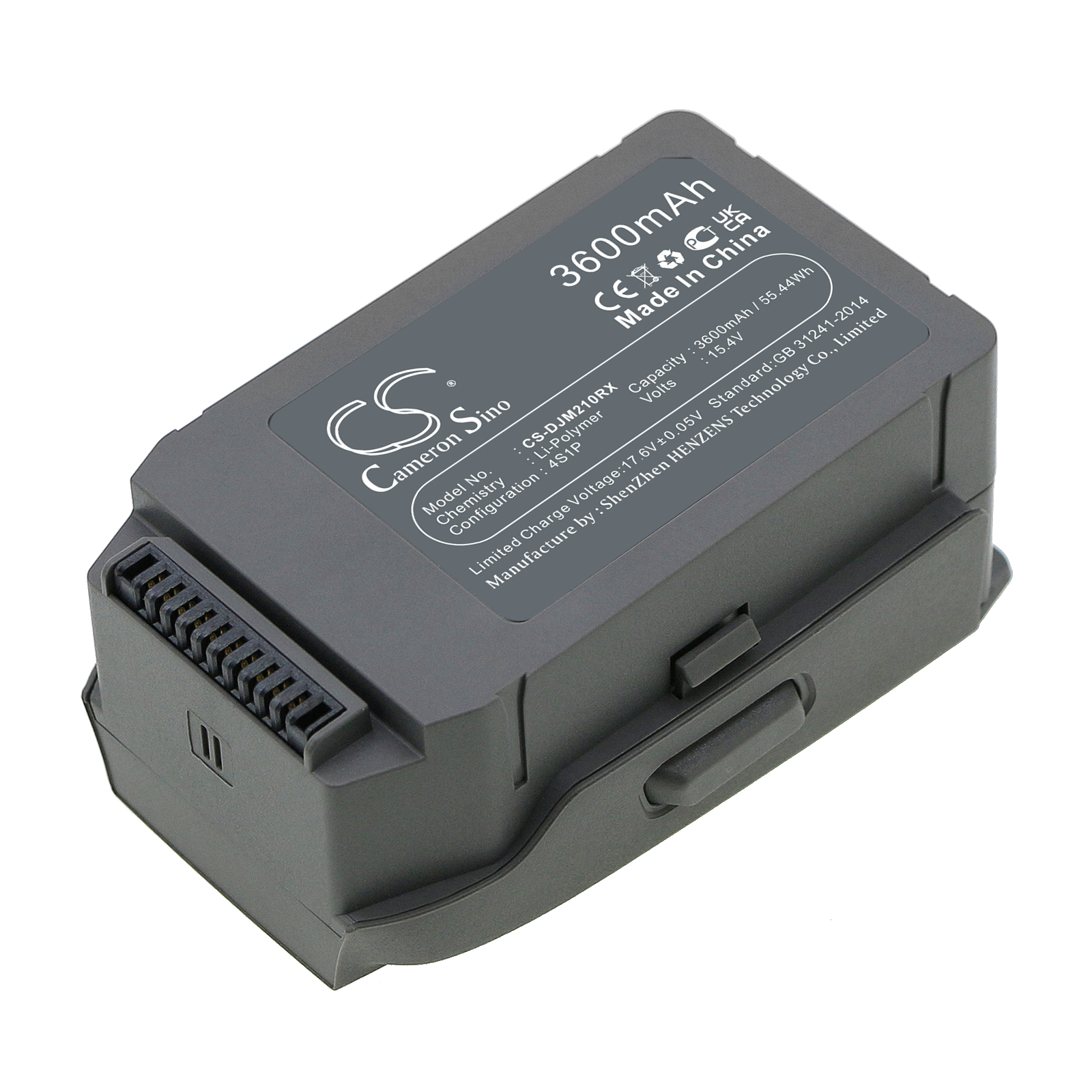 Cameron Sino CS-DJM210RX 15.4V Li-Polymer 3600mAh šedá - neoriginální