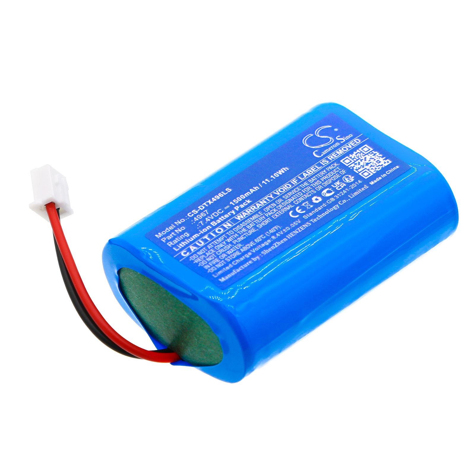 Cameron Sino CS-DTX496LS 7.4V Li-ion 1500mAh modrá - neoriginální