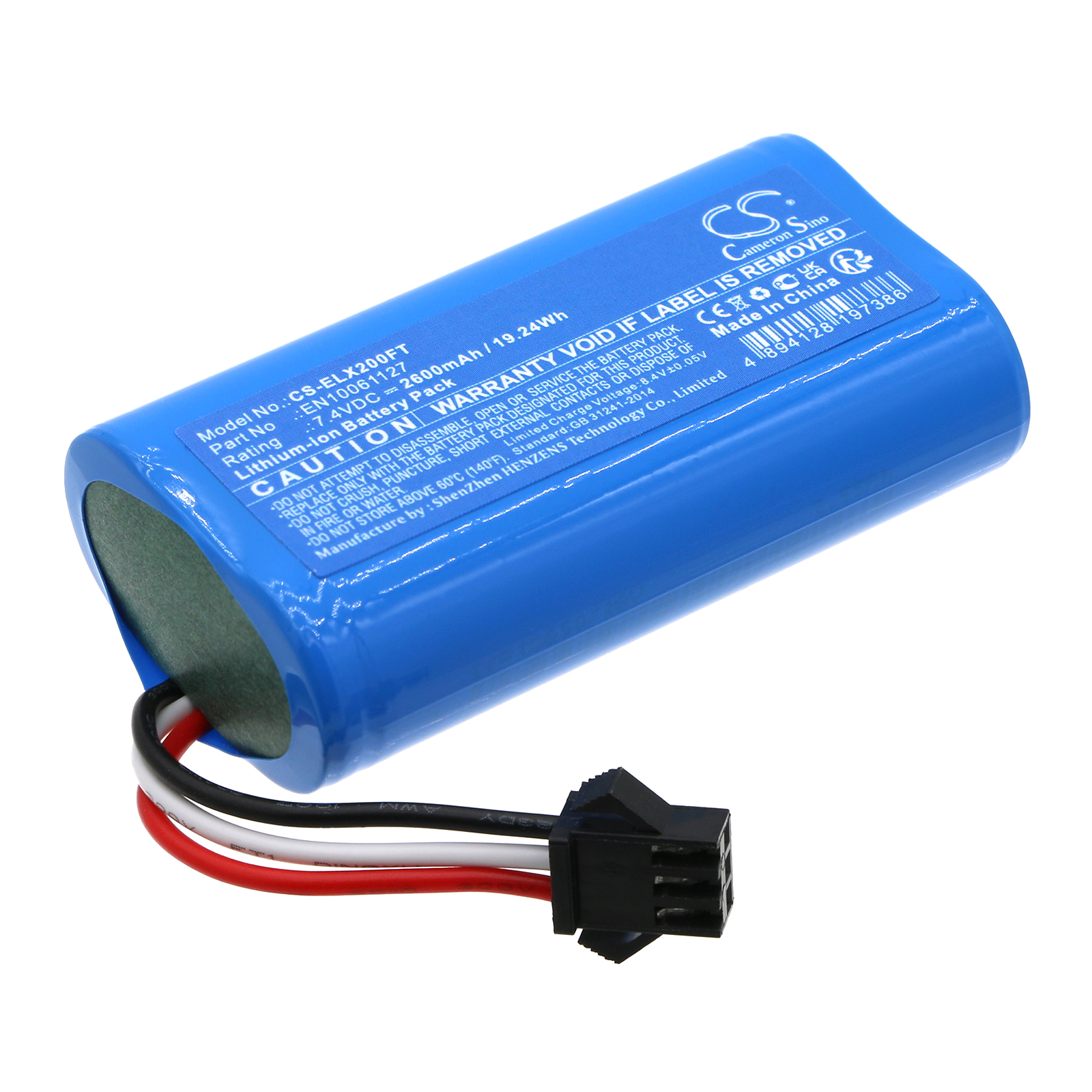 Cameron Sino CS-ELX200FT 7.4V Li-ion 2600mAh modrá - neoriginální