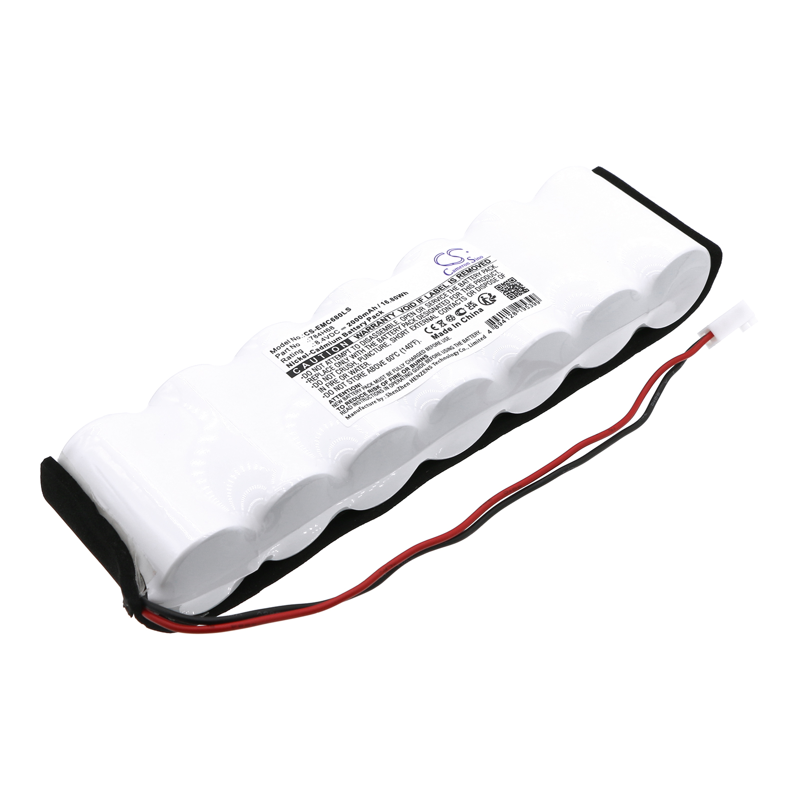 Cameron Sino CS-EMC680LS 8.4V Ni-CD 2000mAh bílá - neoriginální