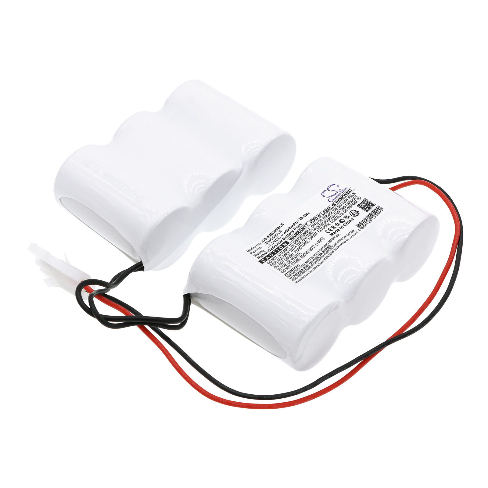 Cameron Sino CS-EMC690LS 7.2V Ni-CD 4000mAh bílá - neoriginální