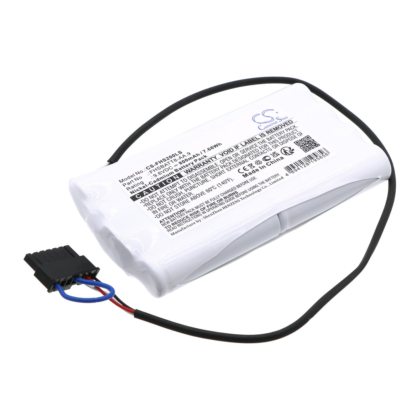 Cameron Sino CS-FHS200LS 9.6V Ni-CD 800mAh stříbrná - neoriginální