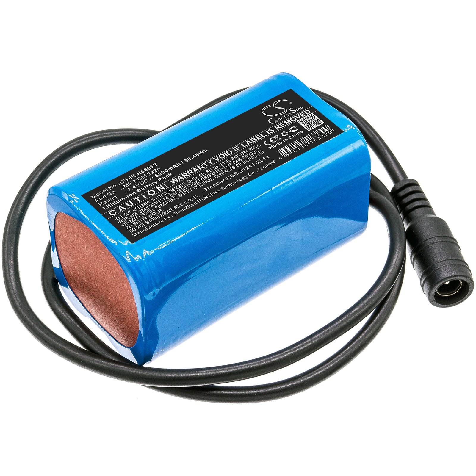 Cameron Sino CS-FLH660FT 7.4V Li-ion 5200mAh modrá - neoriginální