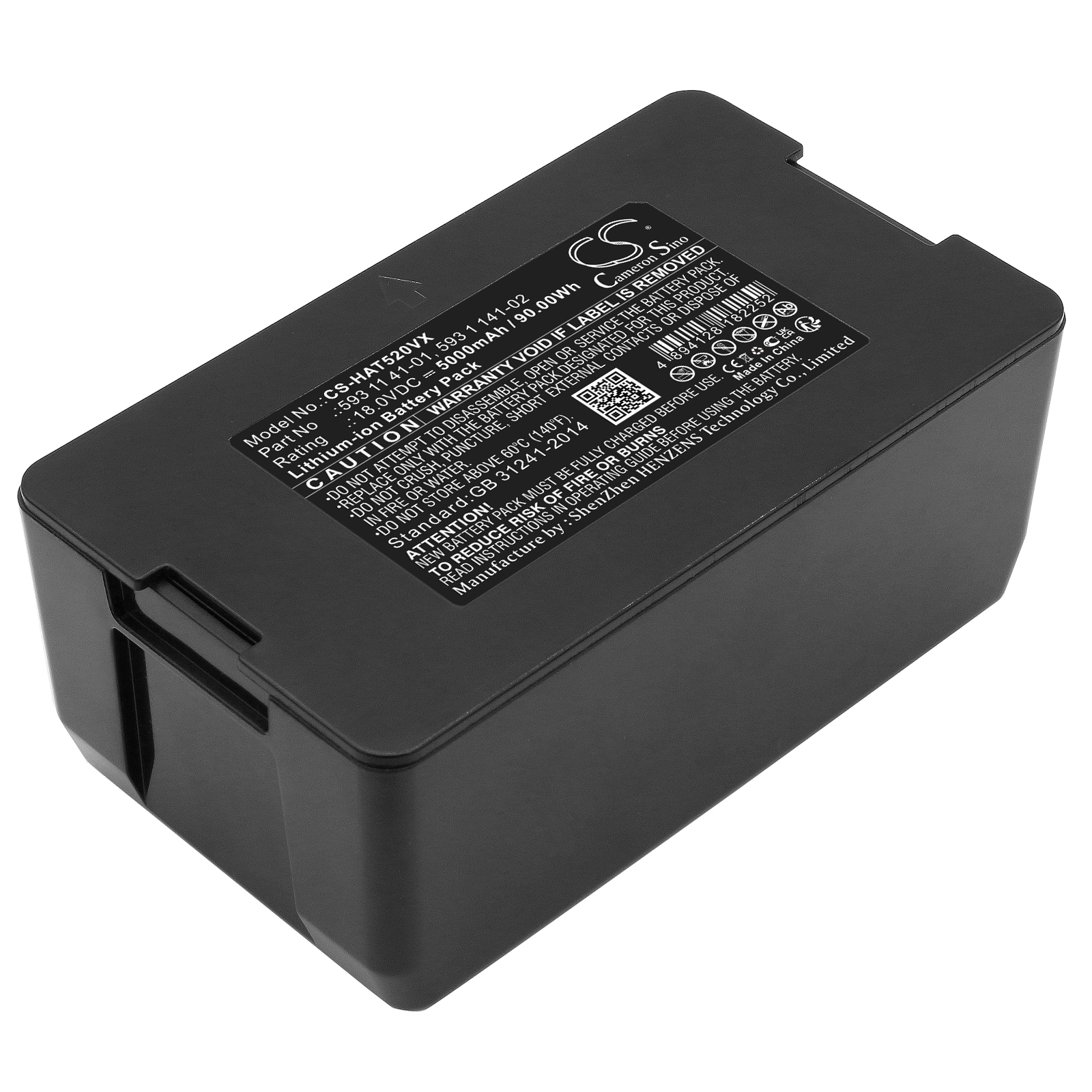 Cameron Sino CS-HAT520VX 18V Li-ion 5000mAh černá - neoriginální