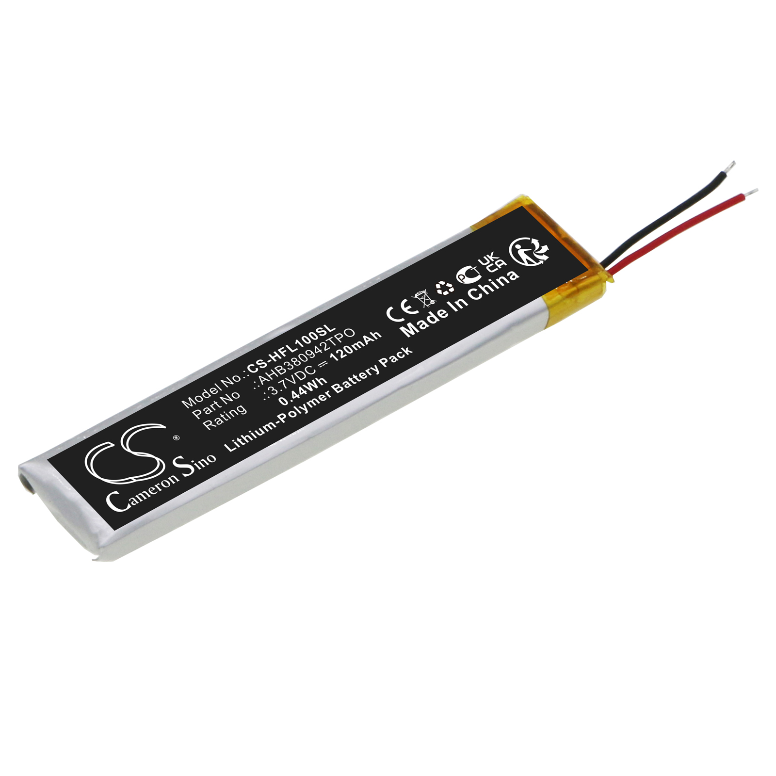 Cameron Sino CS-HFL100SL 3.7V Li-Polymer 120mAh černá - neoriginální