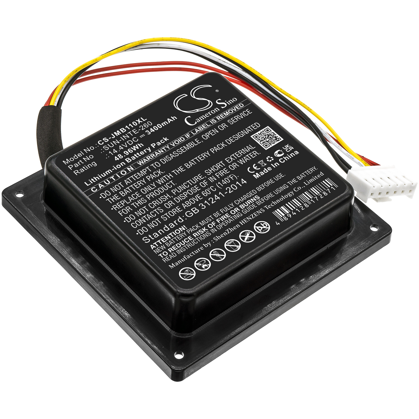 Cameron Sino CS-JMB110XL 14.4V Li-ion 3400mAh černá - neoriginální