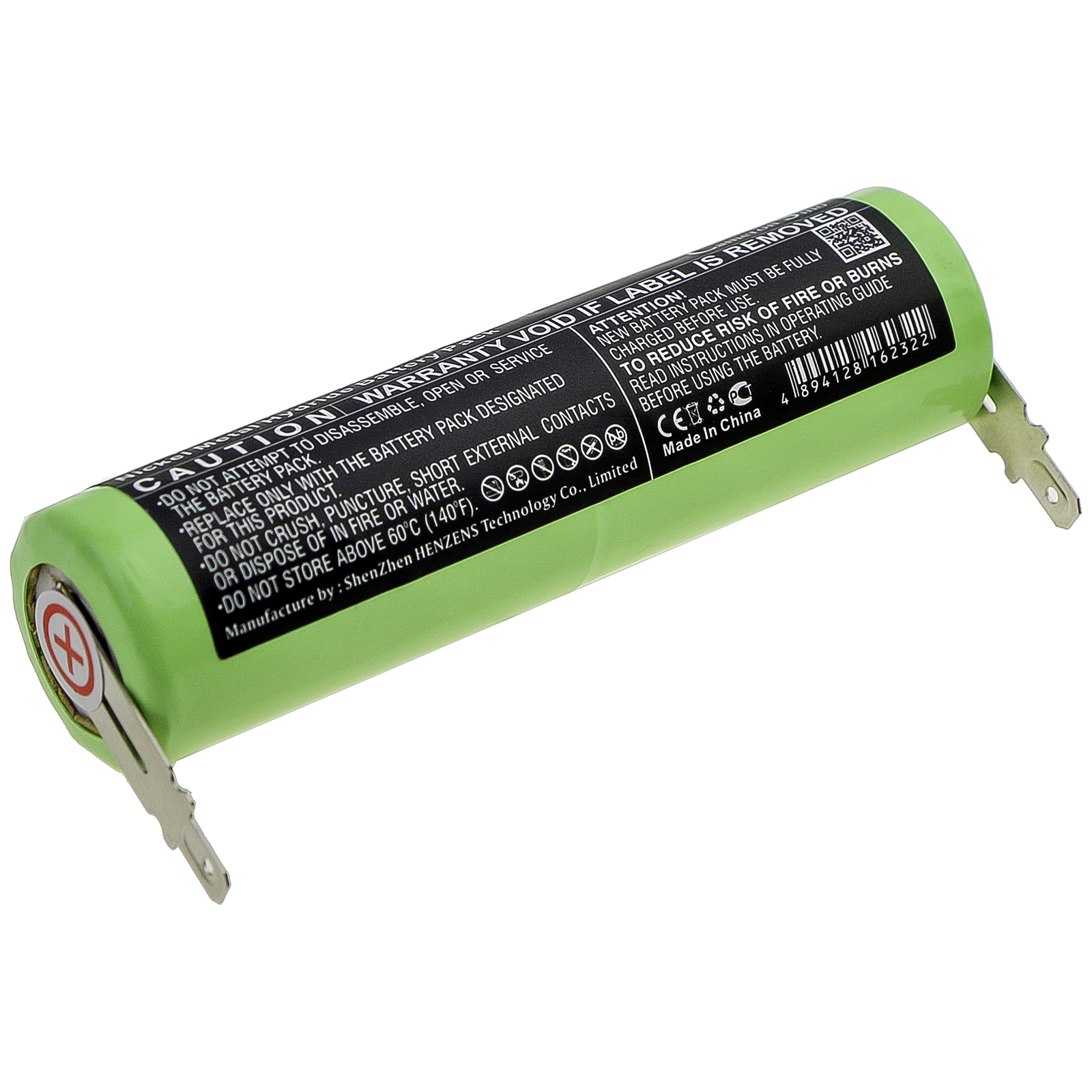 Cameron Sino CS-KFG100SL 2.4V Ni-MH 2200mAh zelená - neoriginální