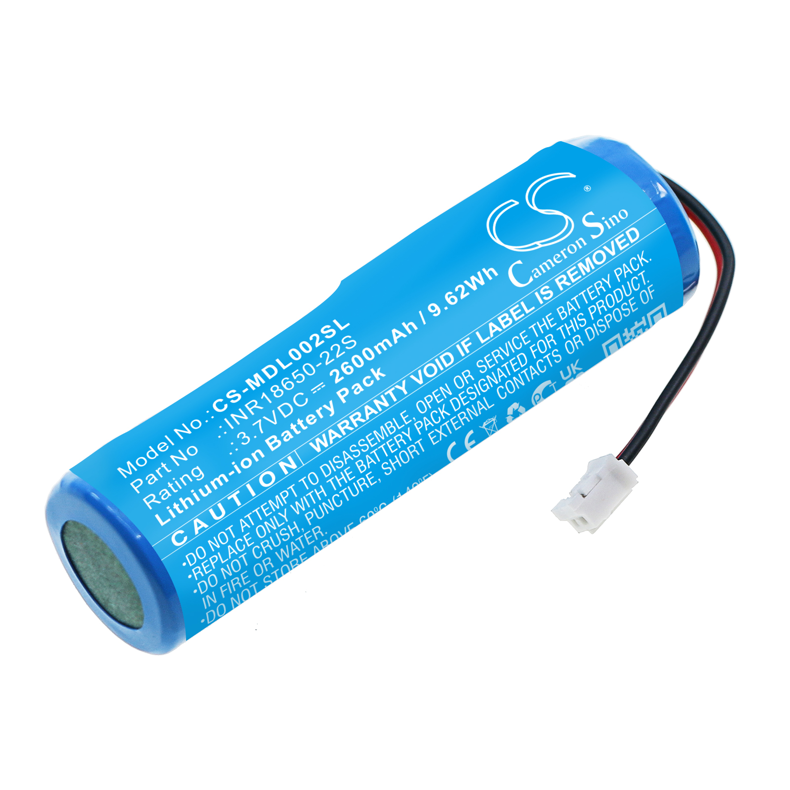 Cameron Sino CS-MDL002SL 3.7V Li-ion 2600mAh modrá - neoriginální