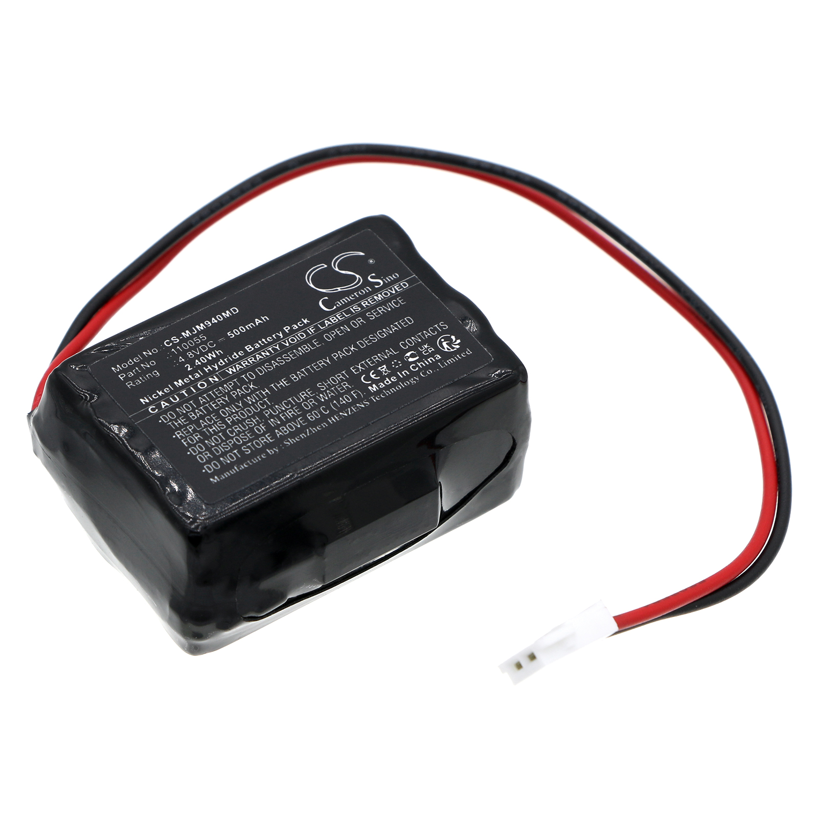 Cameron Sino CS-MJM940MD 4.8V Ni-MH 500mAh černá - neoriginální