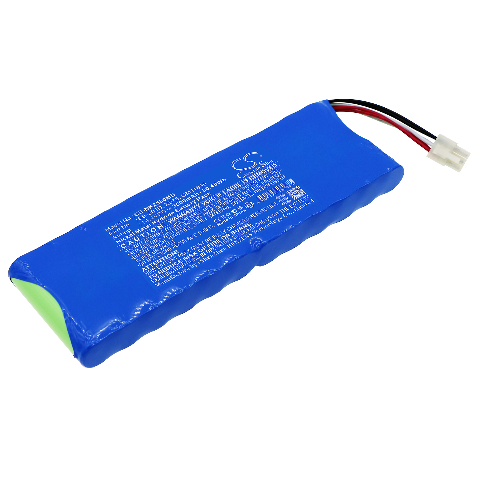 Cameron Sino CS-NK2550MD 14.4V Ni-MH 3500mAh modrá - neoriginální