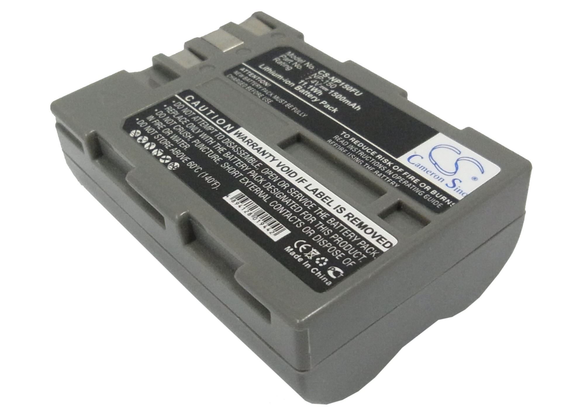 Cameron Sino CS-NP150FU 7.4V Li-ion 1500mAh černá - neoriginální