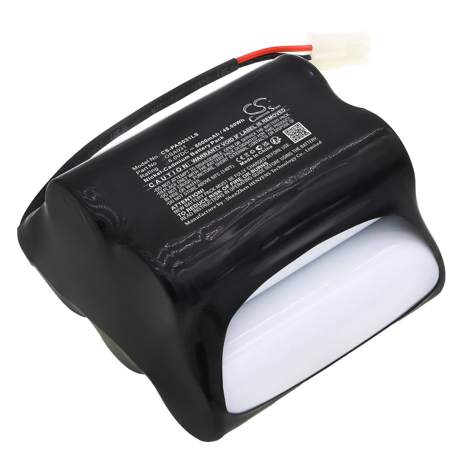 Cameron Sino CS-PAS031LS 6V Ni-CD 8000mAh černá - neoriginální