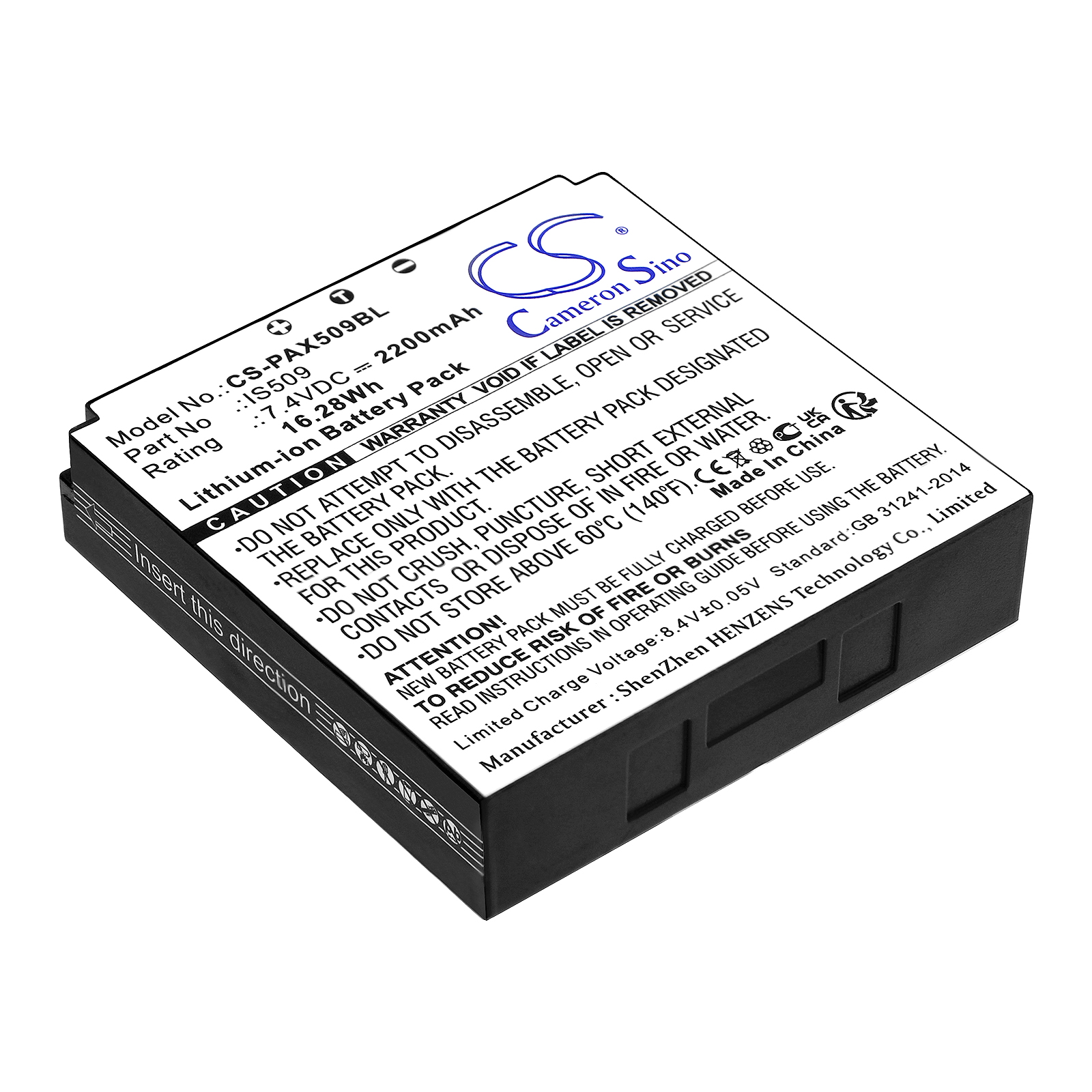 Cameron Sino CS-PAX509BL - neoriginální