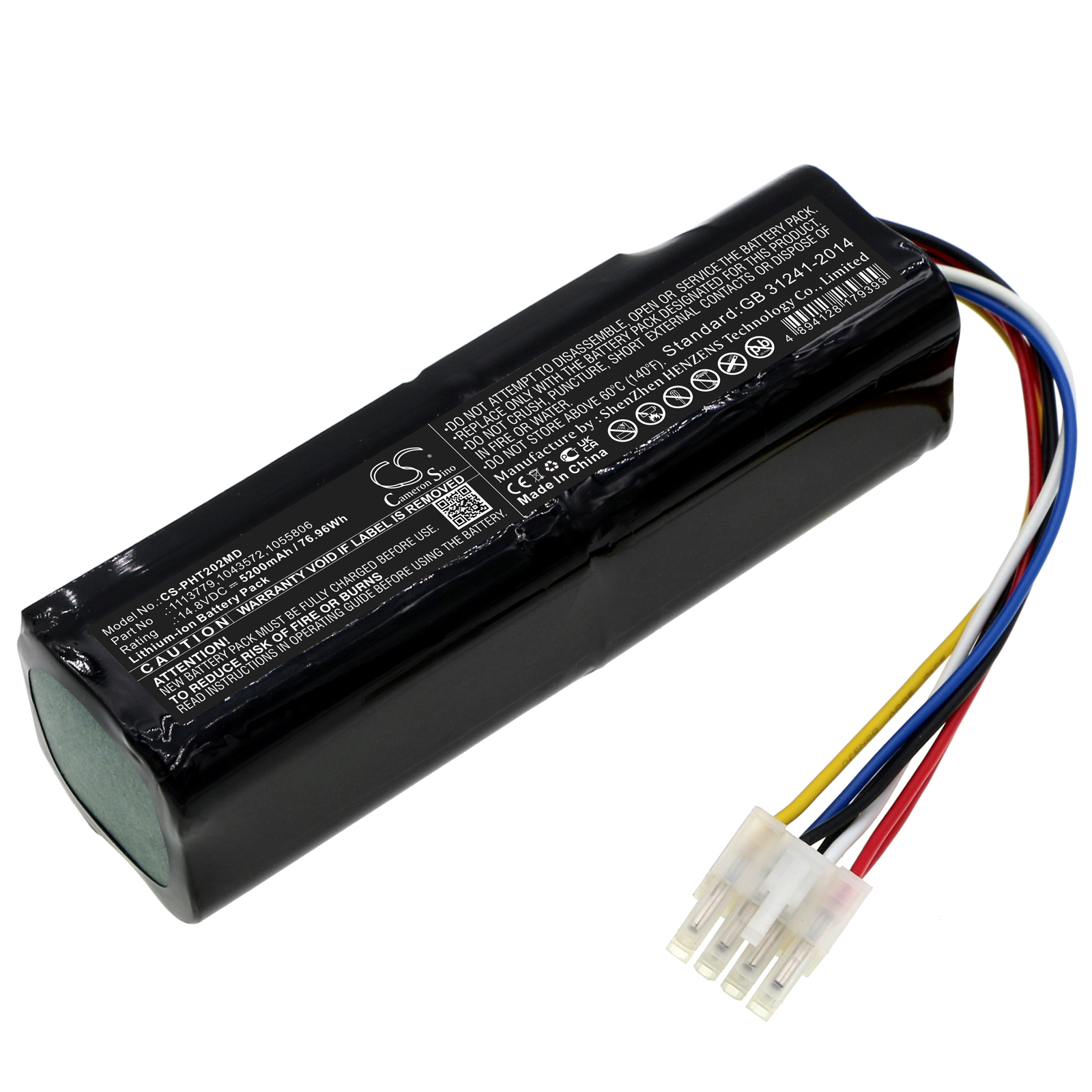 Cameron Sino CS-PHT202MD 14.8V Li-ion 5200mAh černá - neoriginální