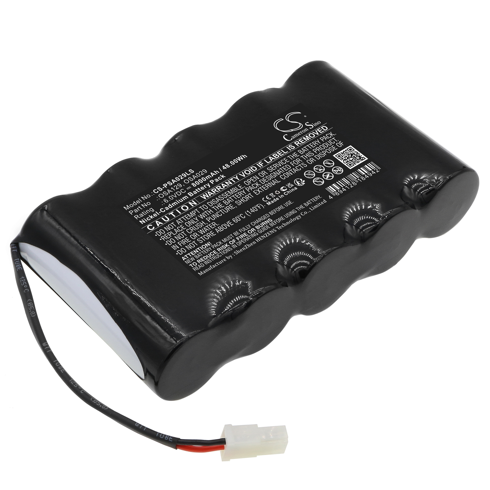 Cameron Sino CS-PSA029LS 6V Ni-CD 8000mAh černá - neoriginální